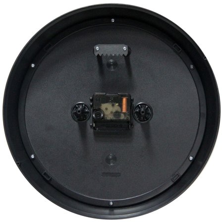 Infinity Instruments Lux, Black & Red, Clock 14917BK-R3140